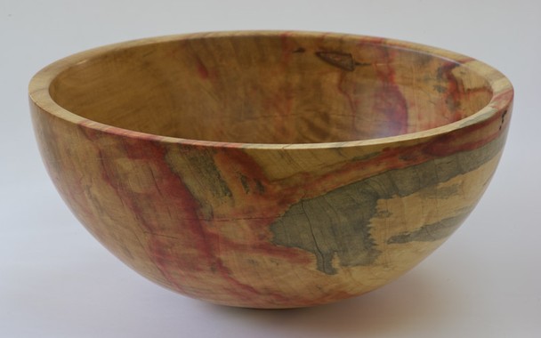 Flame Box Elder bowl