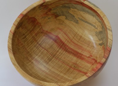 Flame Box Elder bowl